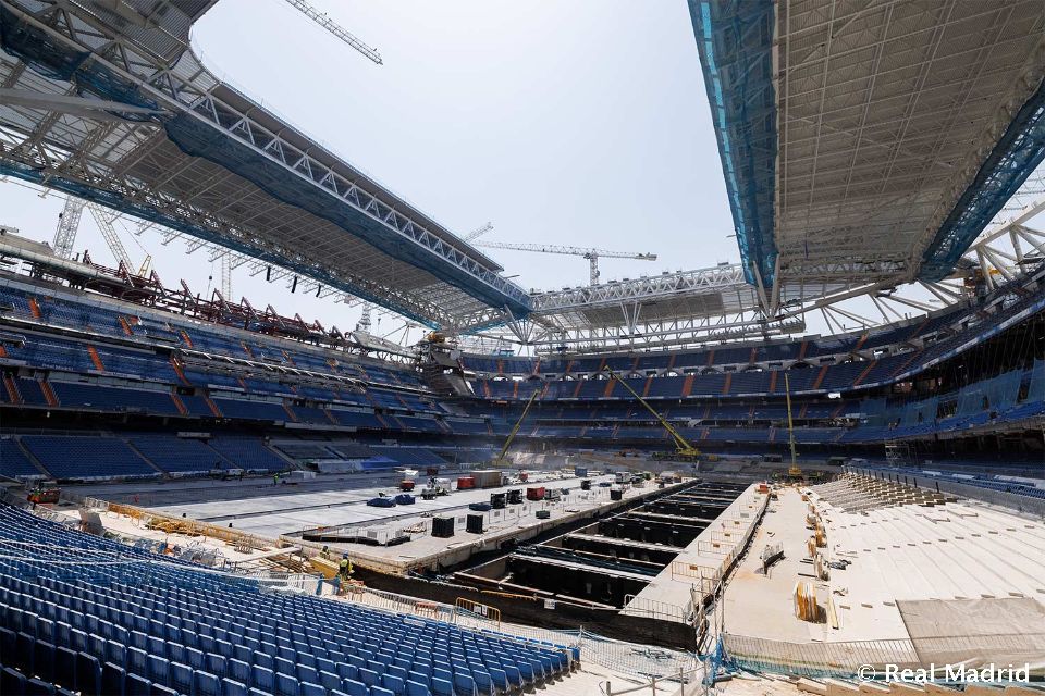 NEW Santiago Bernabéu stadium works (September 2023)